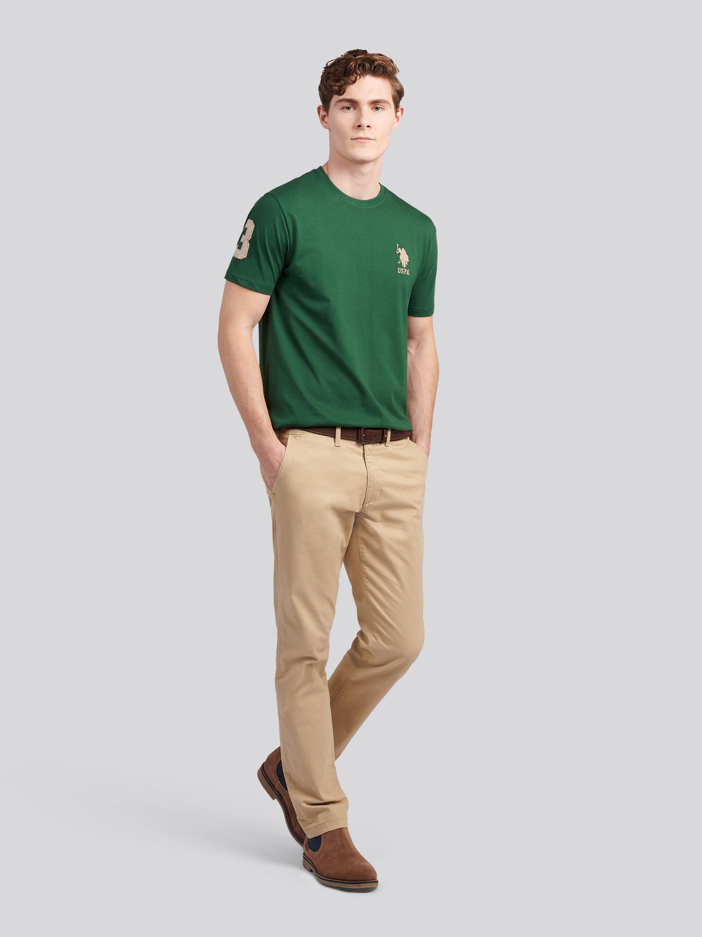 Mens Player 3 T-Shirt in Pineneedle