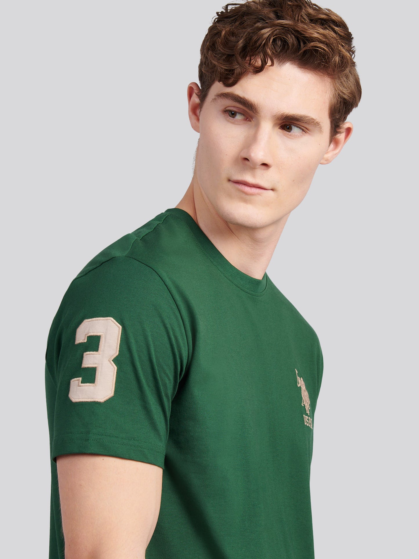 Mens Player 3 T-Shirt in Pineneedle