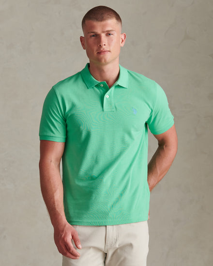 Mens Double Horsemen Polo Shirt Katydid