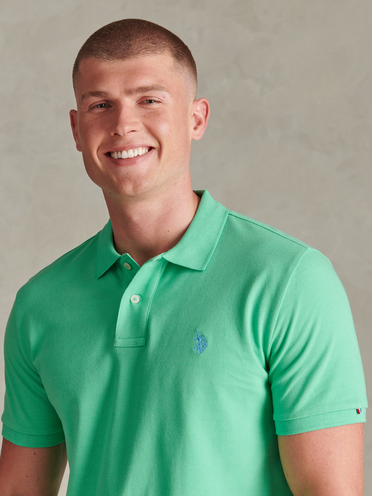 Mens Double Horsemen Polo Shirt Katydid