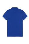 Mens Pique Polo Shirt in Sodalite Blue