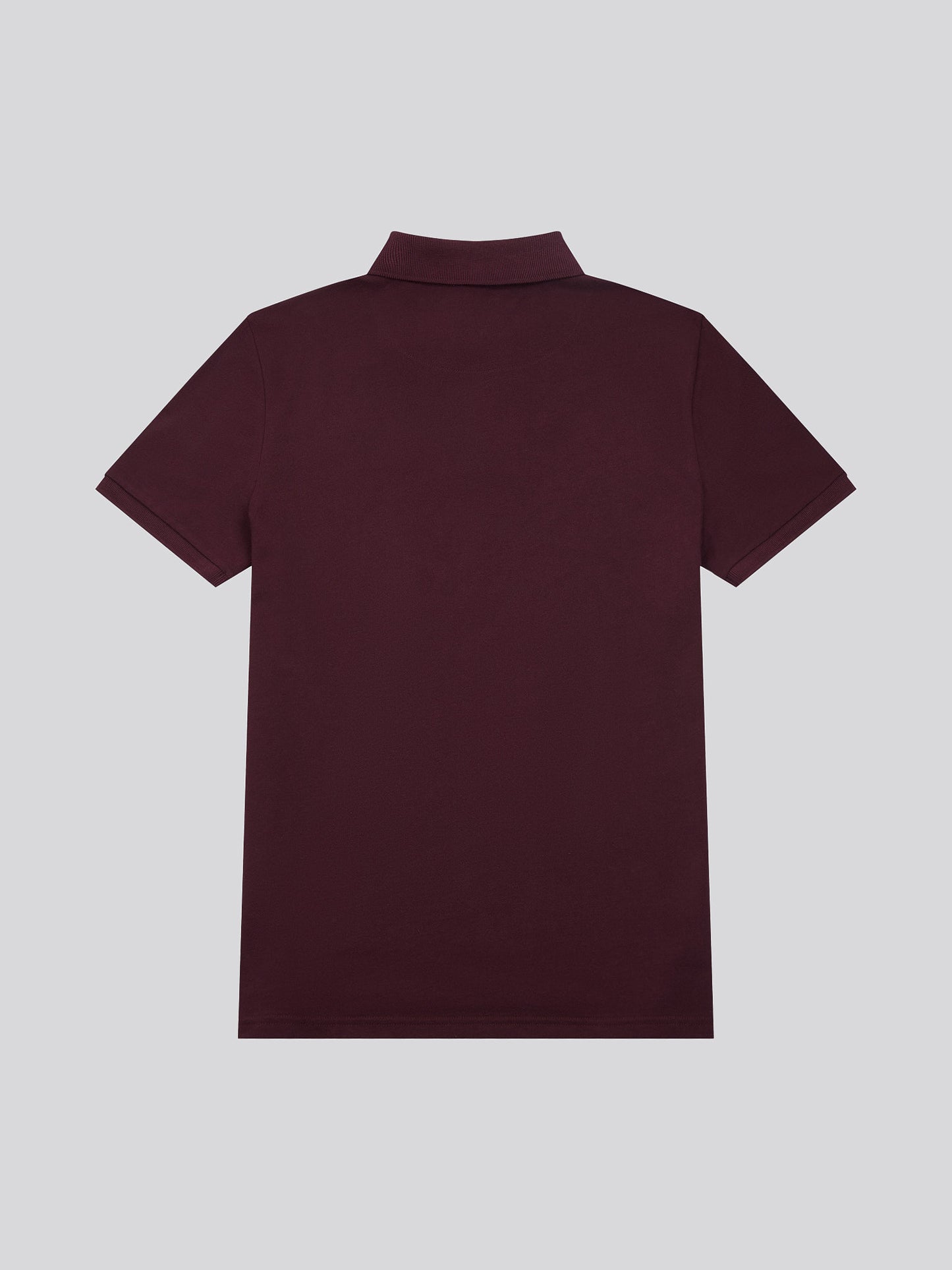 Mens Double Horsemen  Polo Shirt in Winetasting