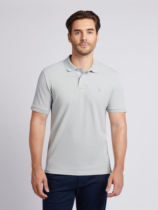 Mens Double Horsemen  Polo Shirt in High Rise