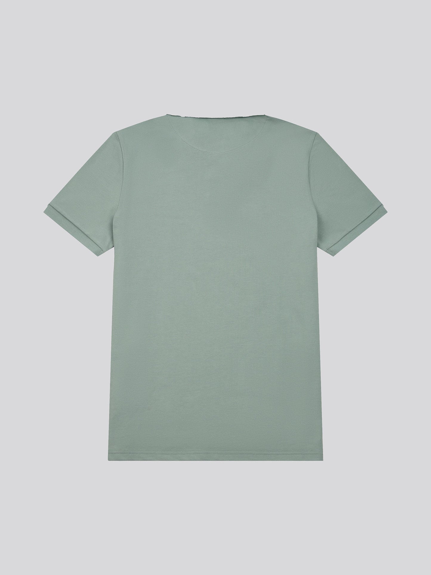 Mens Double Horsemen Polo Shirt Chinois Green