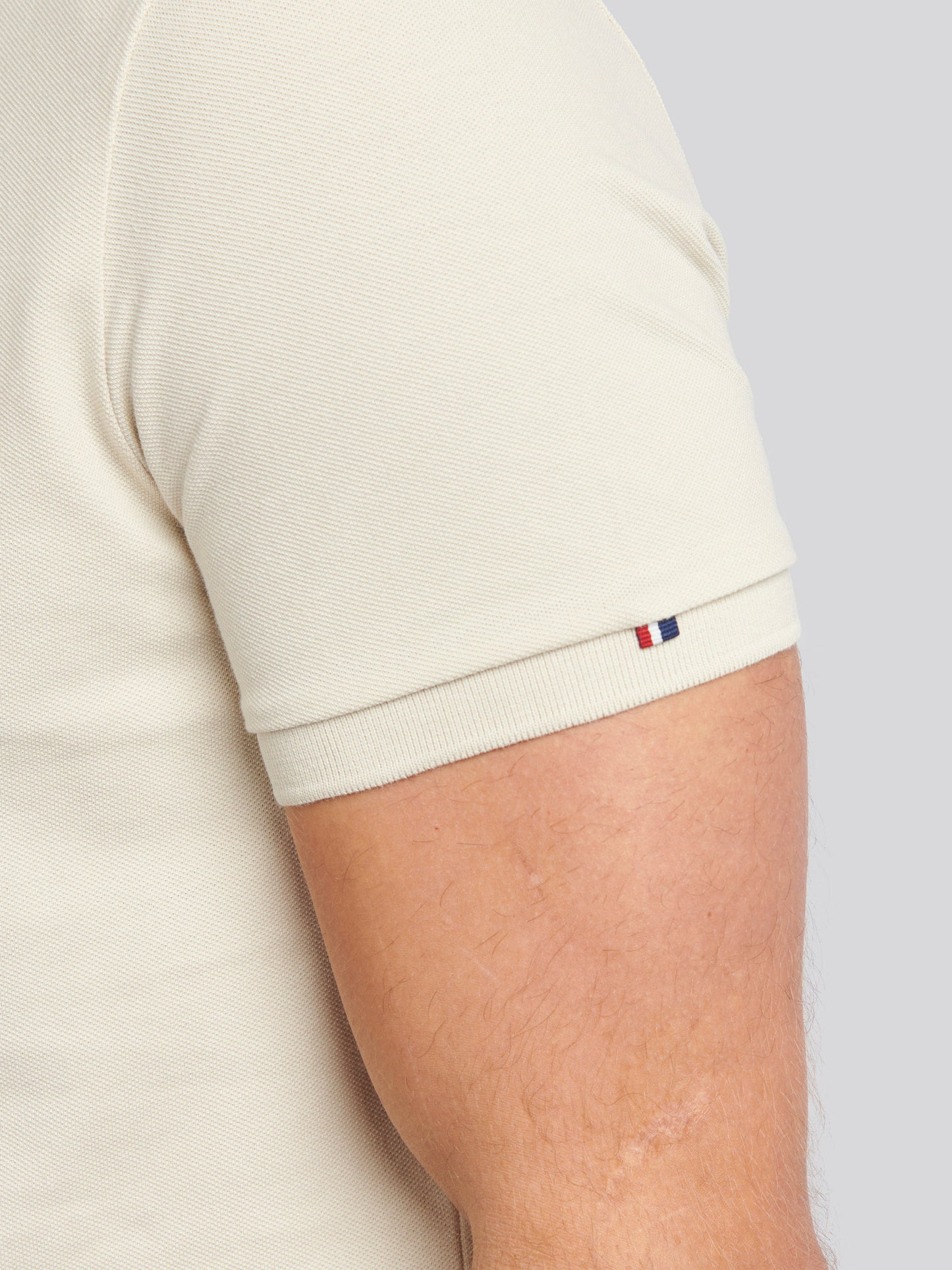 Mens Double Horsemen  Polo Shirt in French Oak