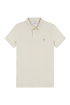 Mens Pique Polo Shirt in French Oak