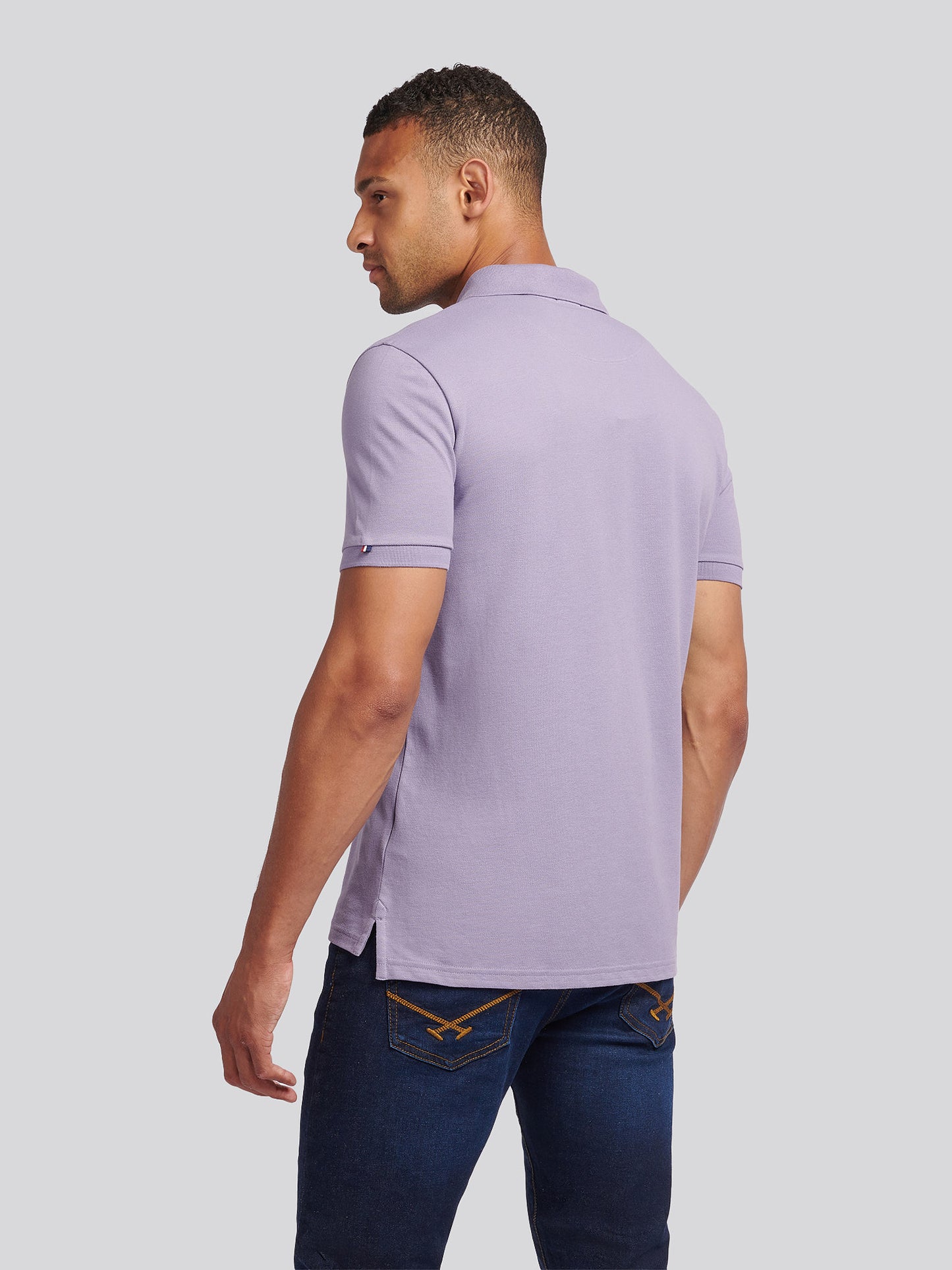 Mens Double Horsemen Polo Shirt Dusk