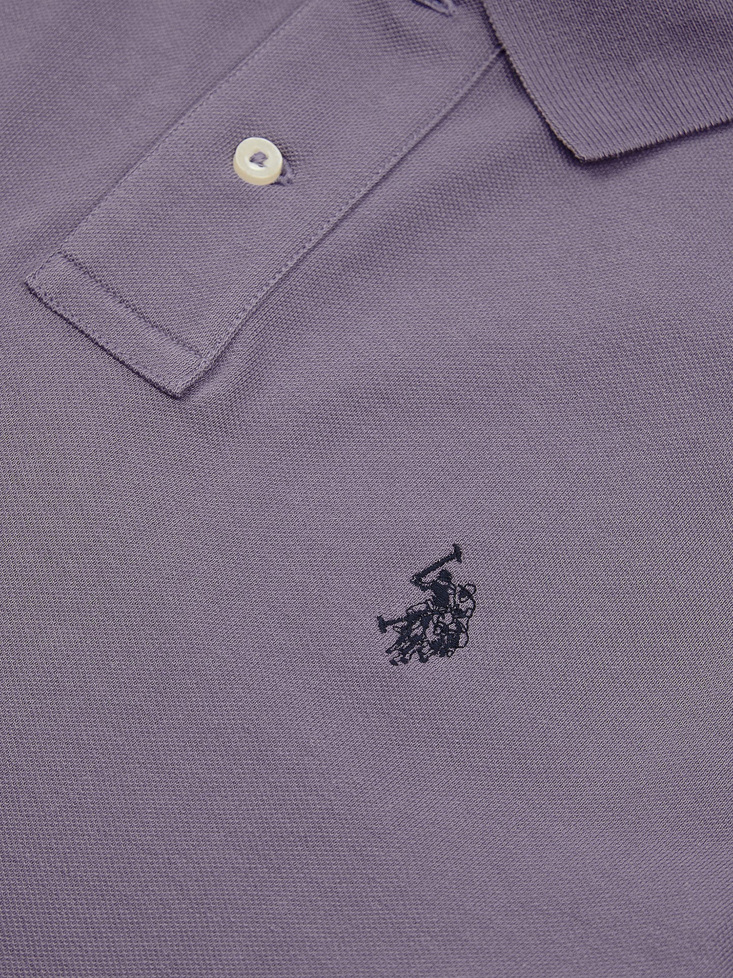 Mens Double Horsemen Polo Shirt Dusk