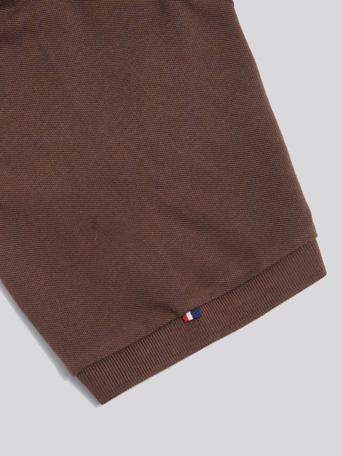 Mens Double Horsemen  Polo Shirt in Chocolate Martini