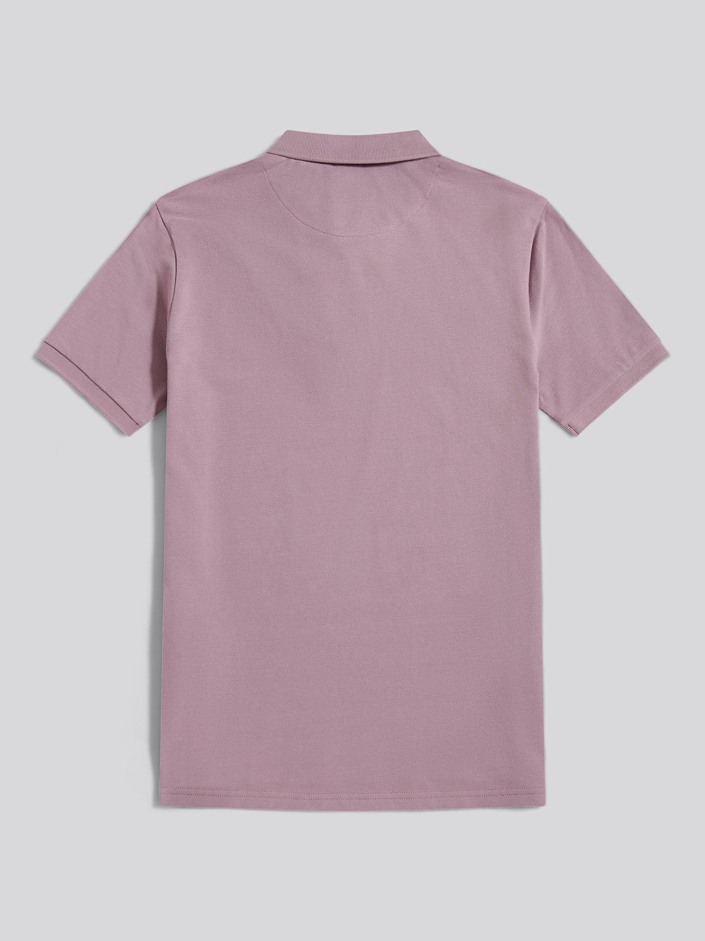 Mens Double Horsemen  Polo Shirt in Elderberry