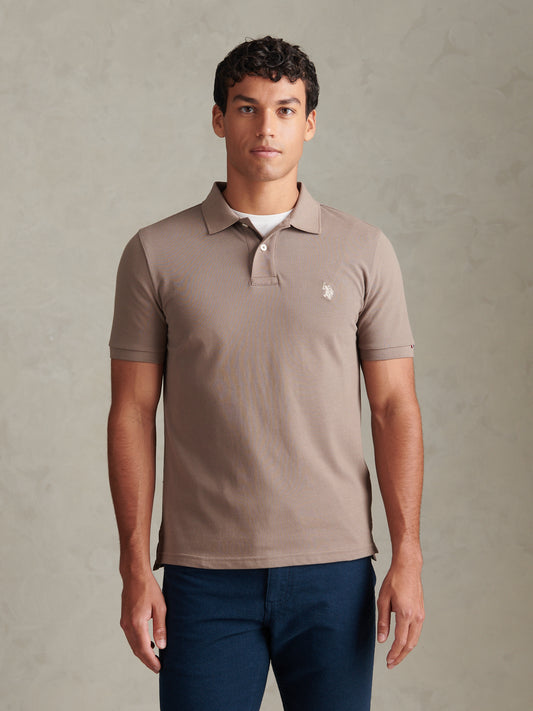Mens Double Horsemen Polo Shirt Nacreous Clouds