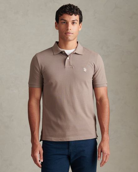 Mens Double Horsemen Polo Shirt Nacreous Clouds