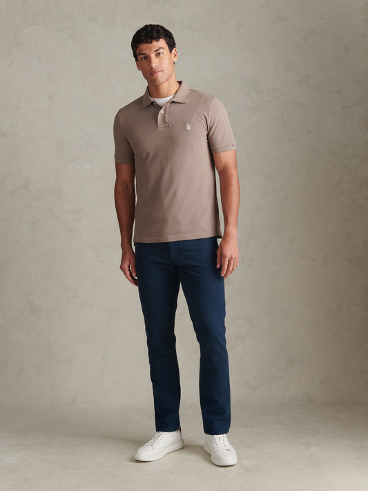 Mens Double Horsemen Polo Shirt Nacreous Clouds