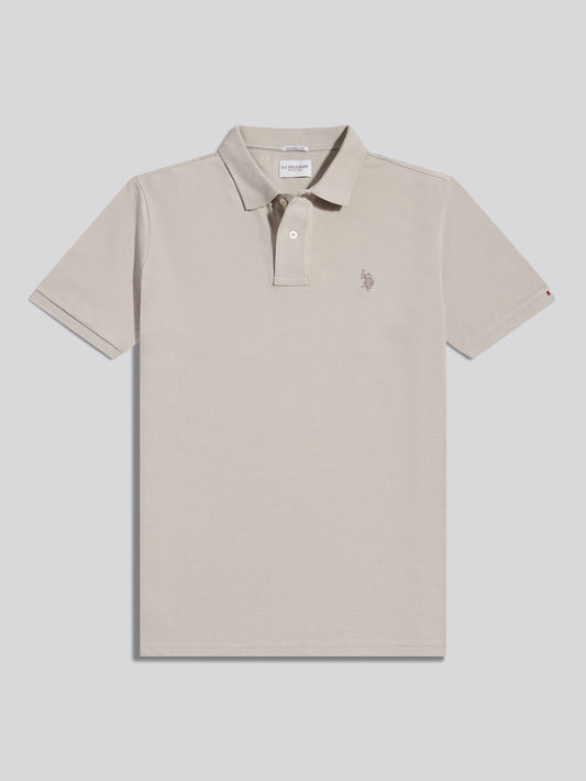 Mens Double Horsemen Polo Shirt Nacreous Clouds