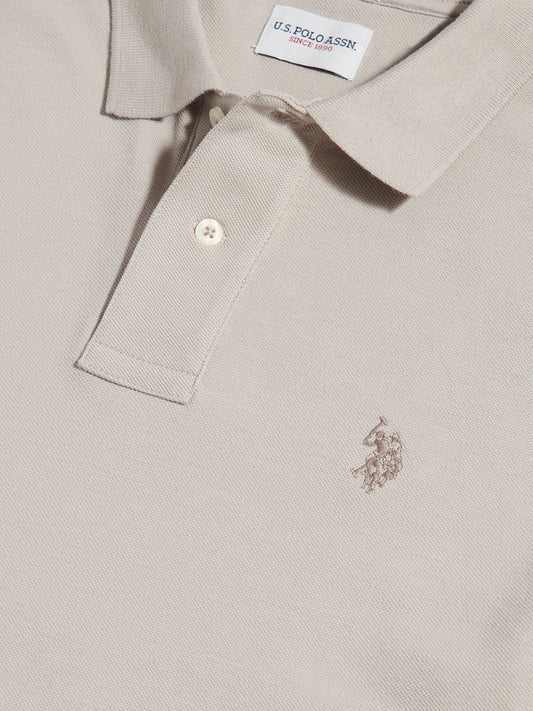 Mens Double Horsemen Polo Shirt Nacreous Clouds