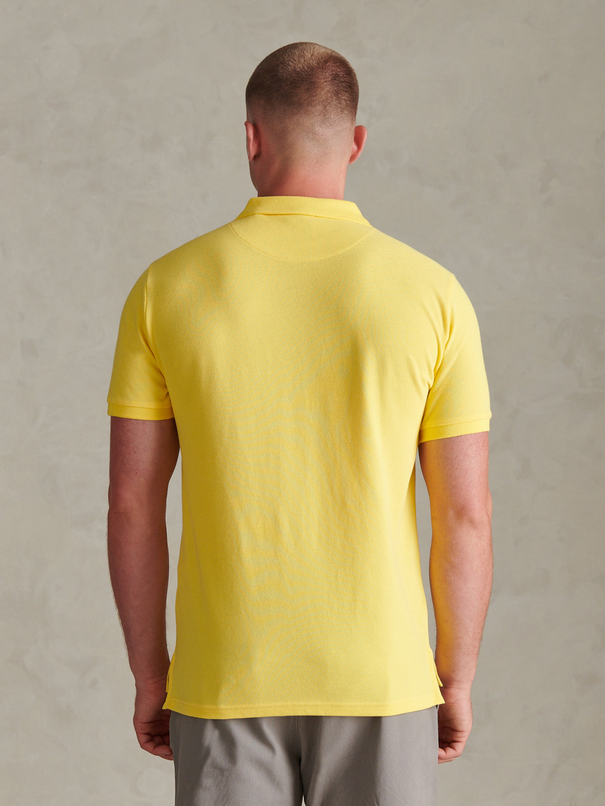 Mens Double Horsemen Polo Shirt Goldfinch