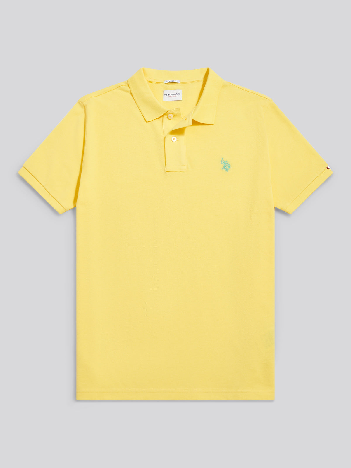 Mens Double Horsemen Polo Shirt Goldfinch