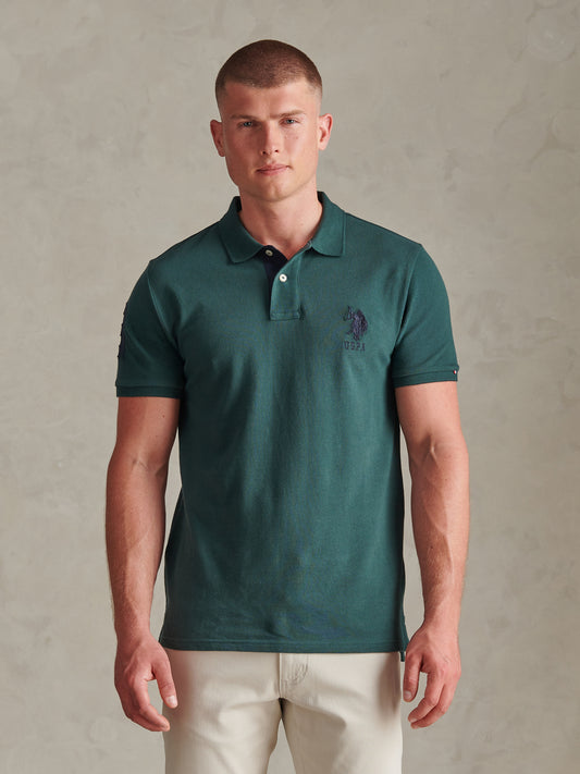 Mens Player 3 Polo Shirt Green Gables