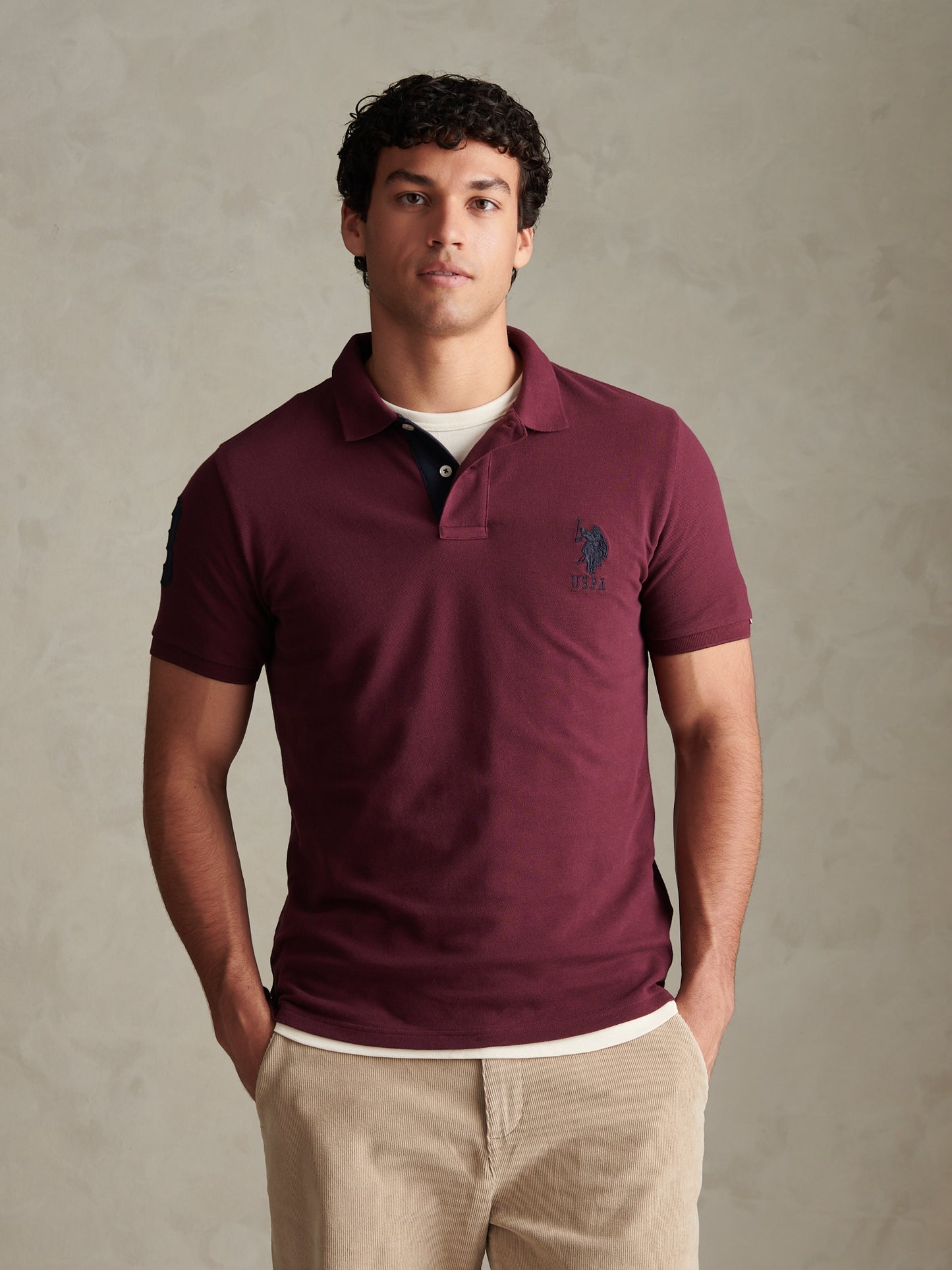 Mens Player 3 Polo Shirt Fig