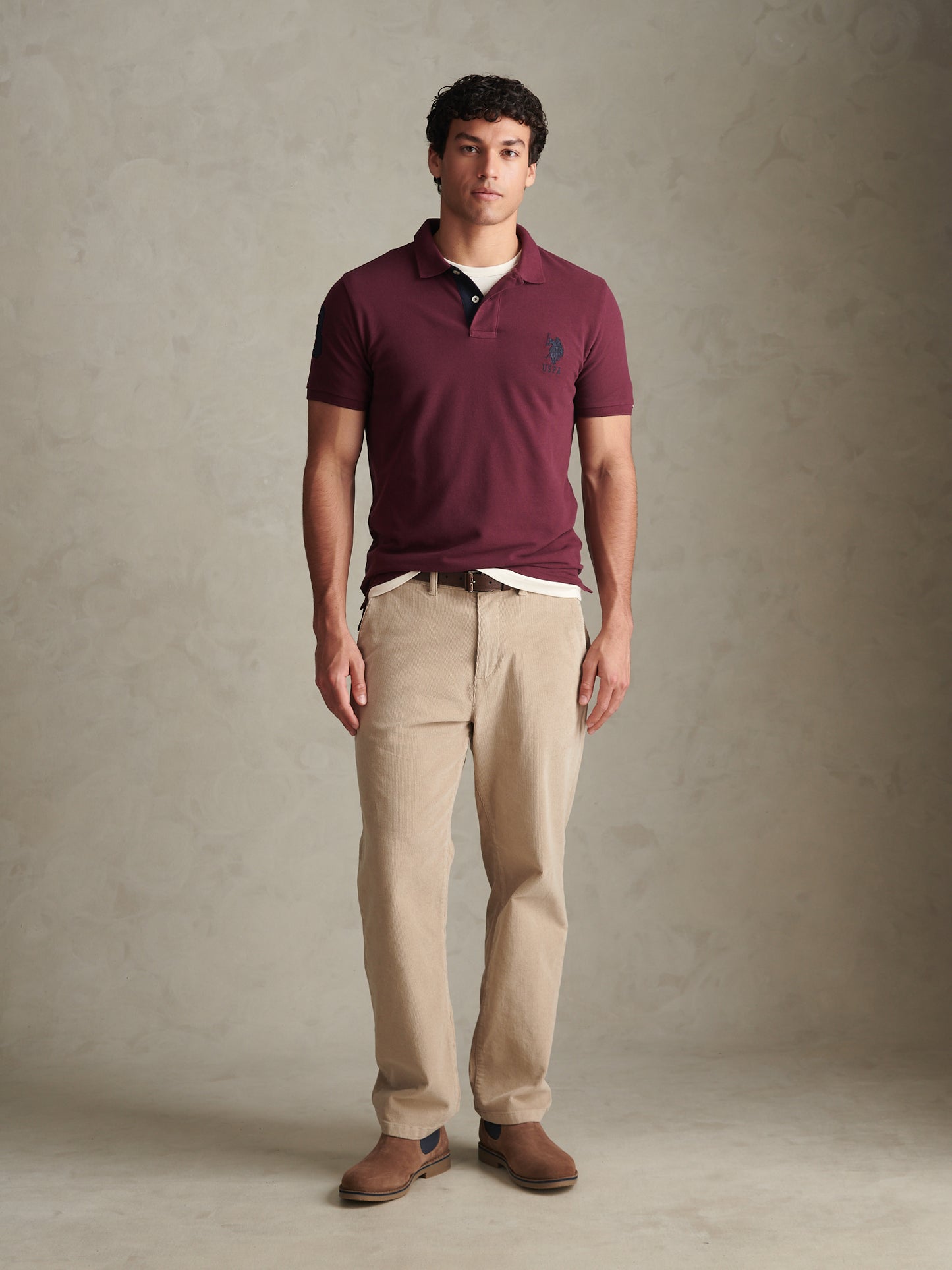Mens Player 3 Polo Shirt Fig