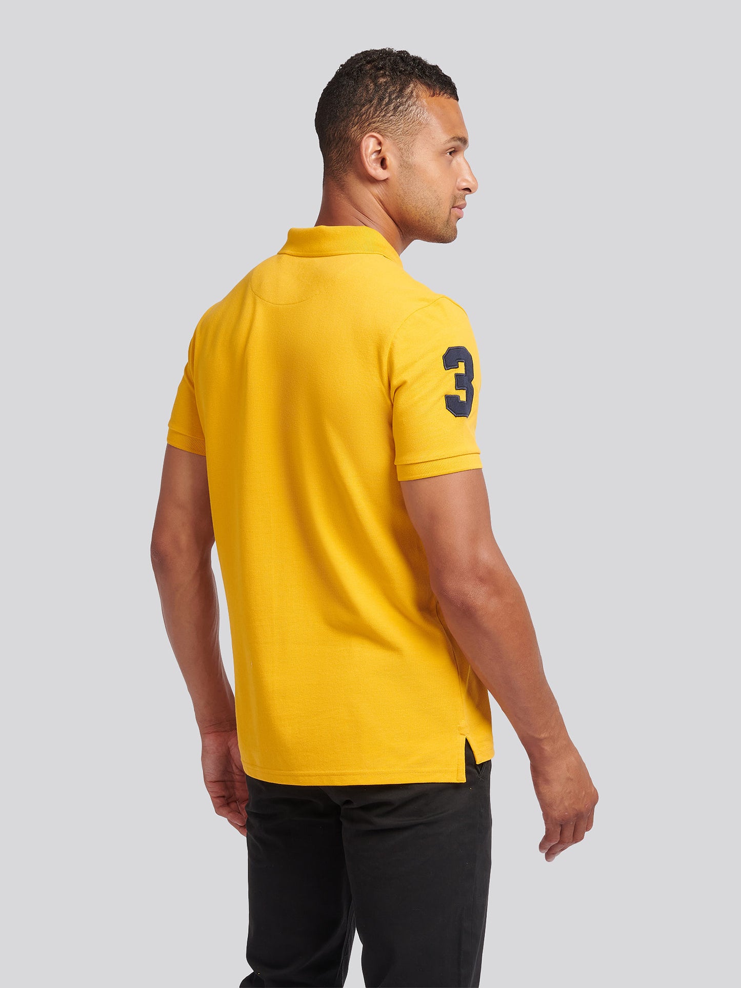Mens Player 3 Polo Shirt Mango Mojito
