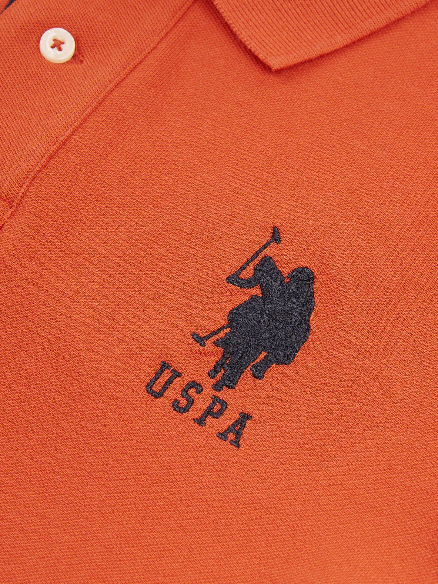 Mens Player 3 Polo Shirt in Burnt Ochre