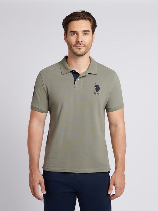Mens Player 3 Polo Shirt in Mulled Basil