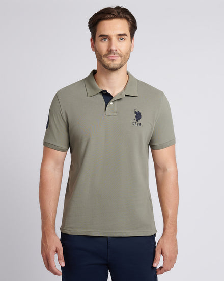 Mens Player 3 Polo Shirt in Mulled Basil