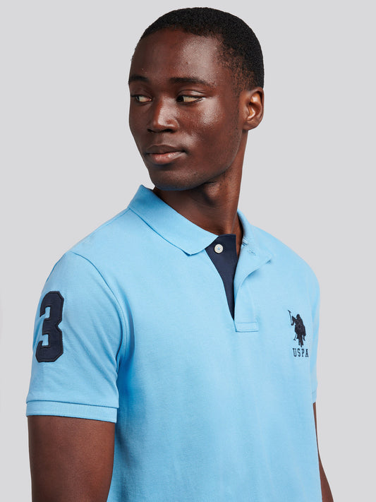 Mens Player 3 Polo Shirt in Heritage Blue