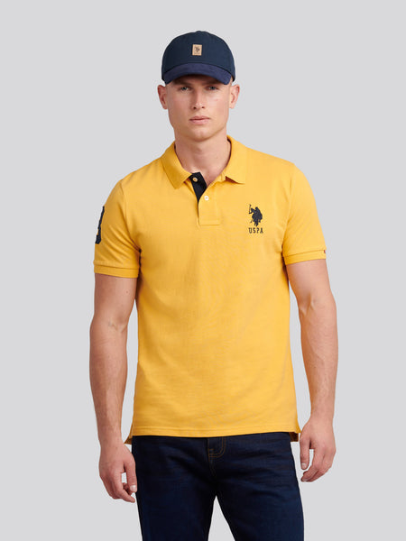 Mens Player 3 Polo Shirt Golden Apricot – U.S. Polo Assn. UK