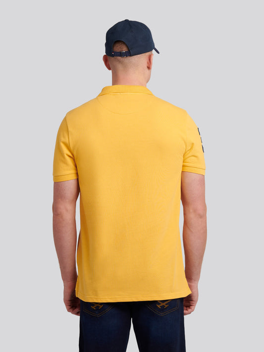 Mens Player 3 Polo Shirt in Golden Apricot