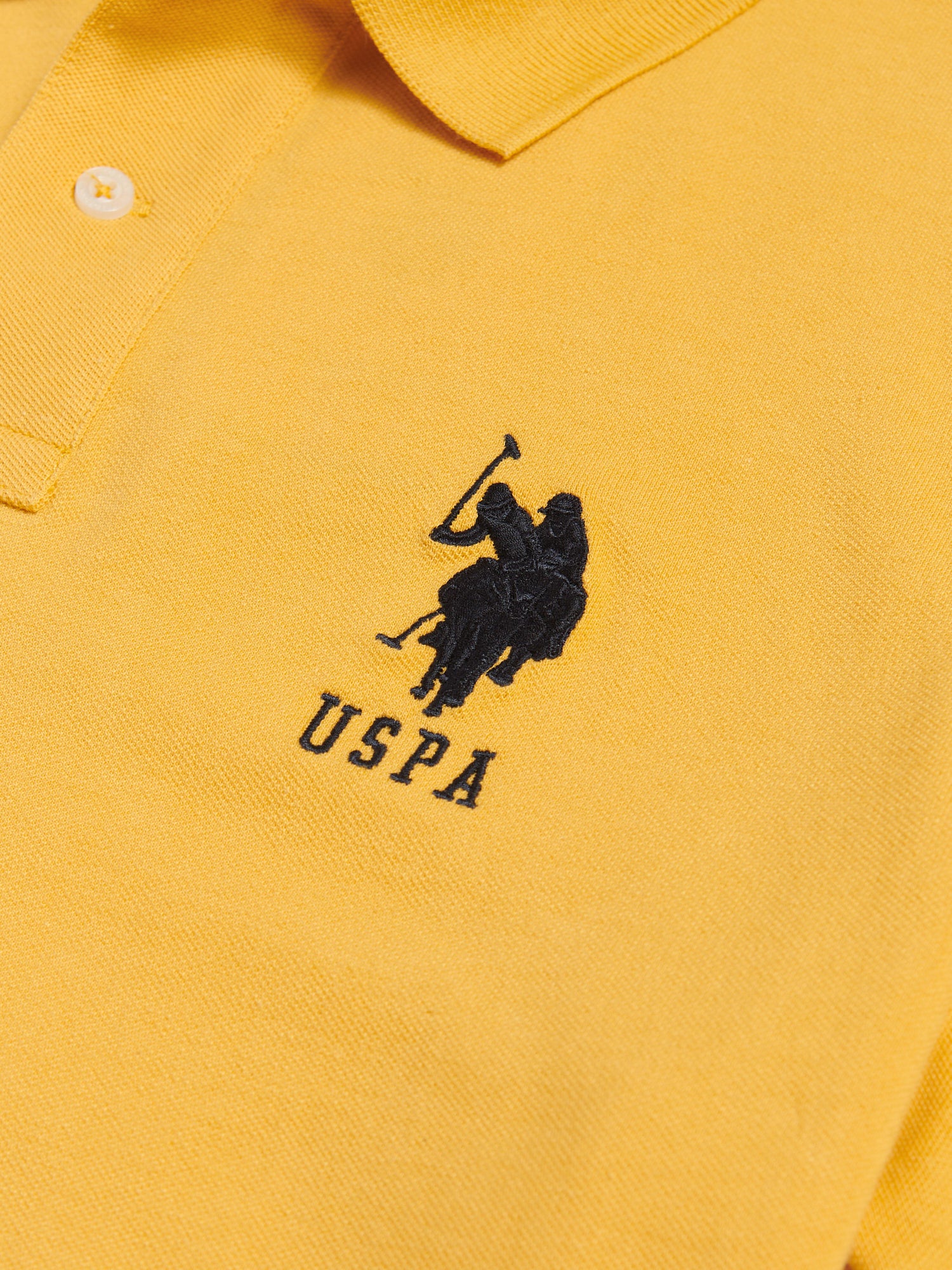 Mens Player 3 Polo Shirt Golden Apricot – U.S. Polo Assn. UK