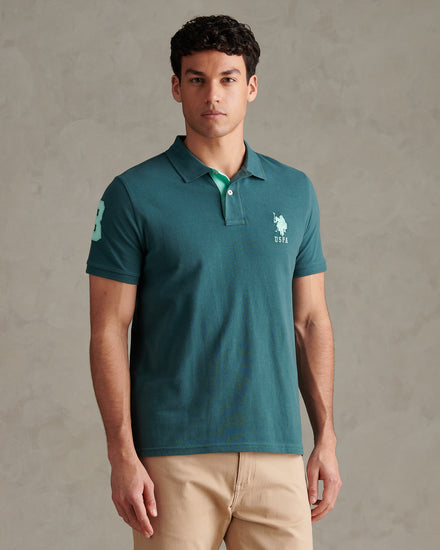 Mens Player 3 Polo Shirt Mediterranea