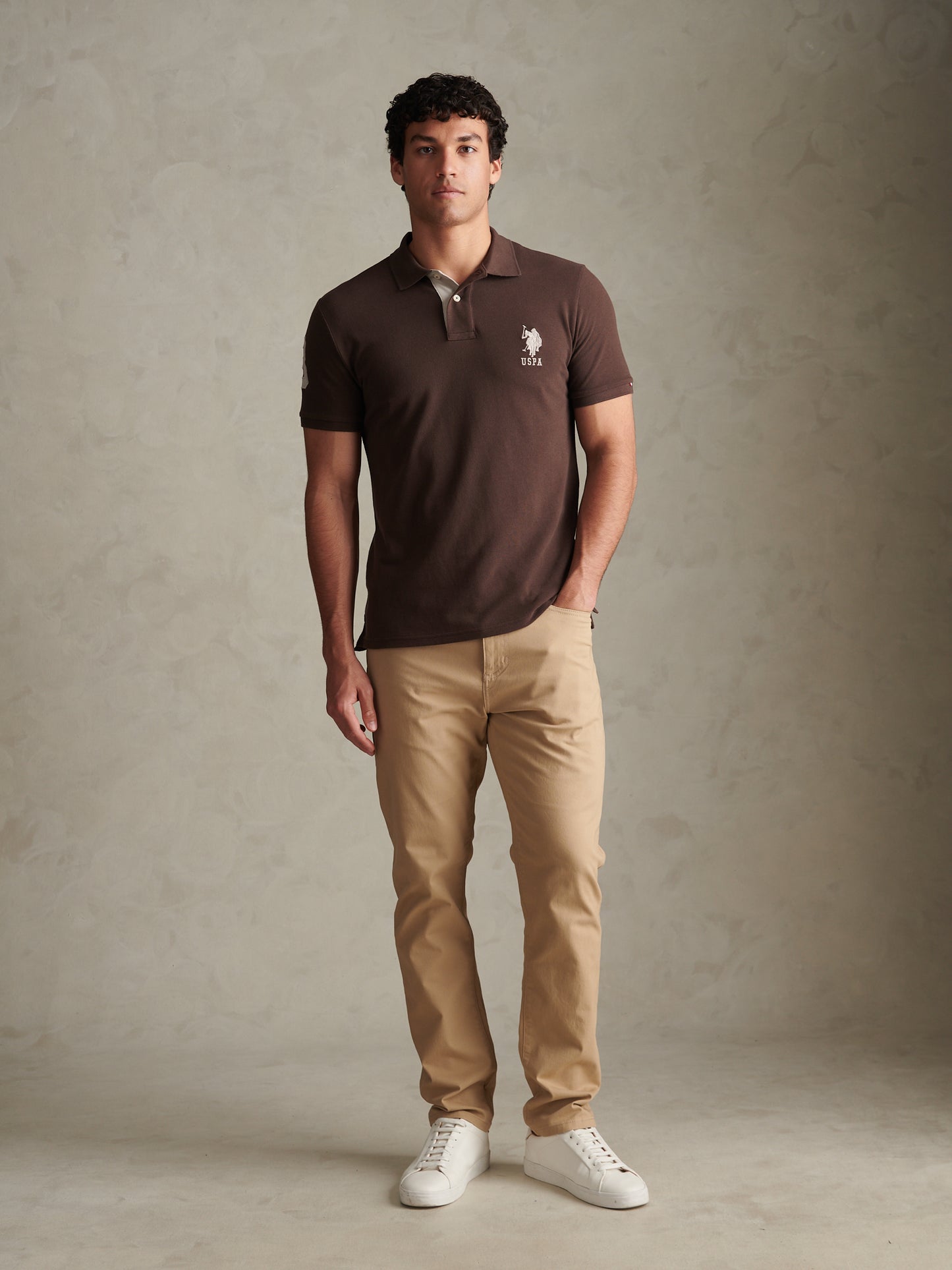 Mens Player 3 Polo Shirt Bracken