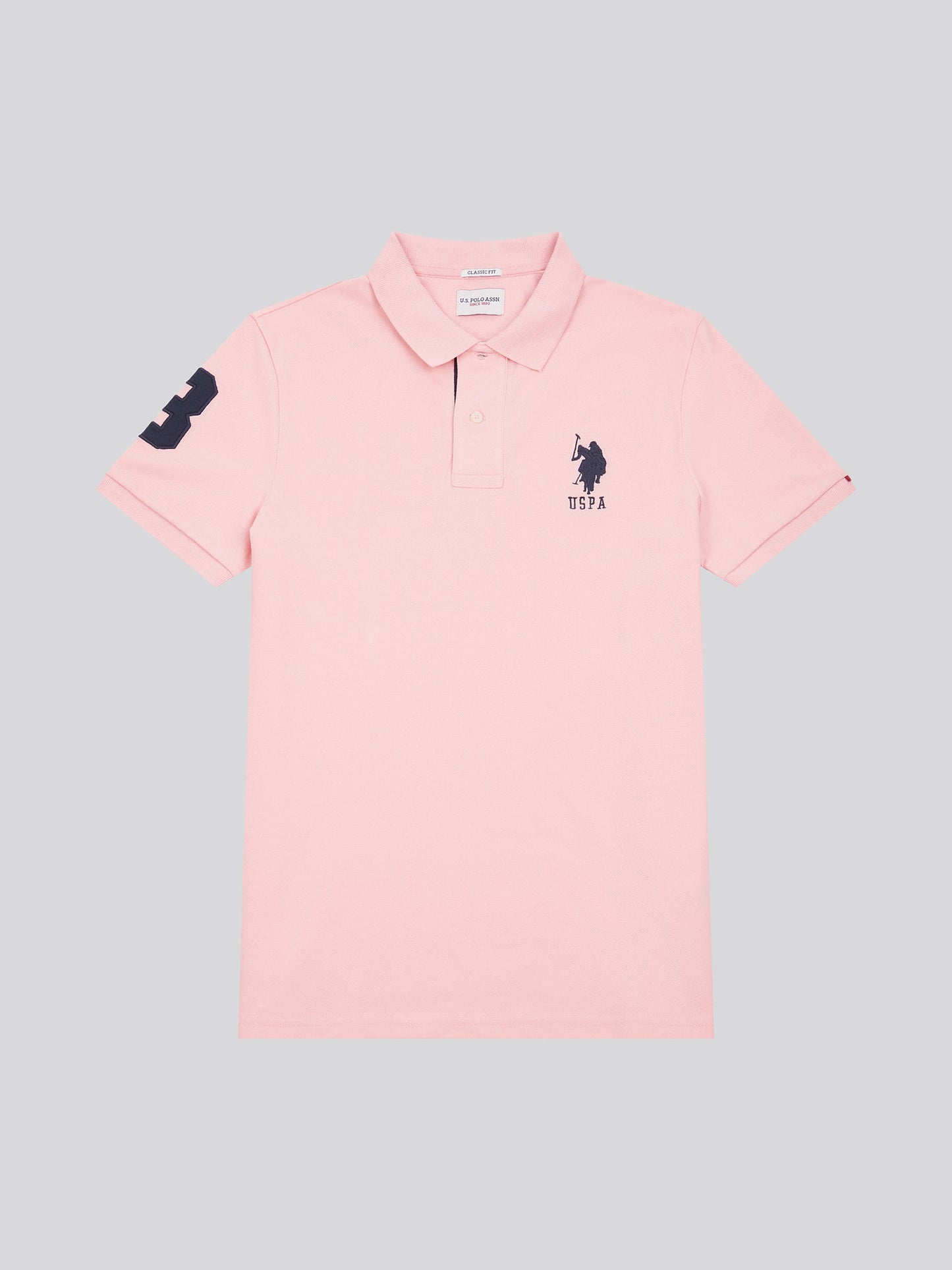 Mens Player 3 Polo Shirt Tickled Pink
