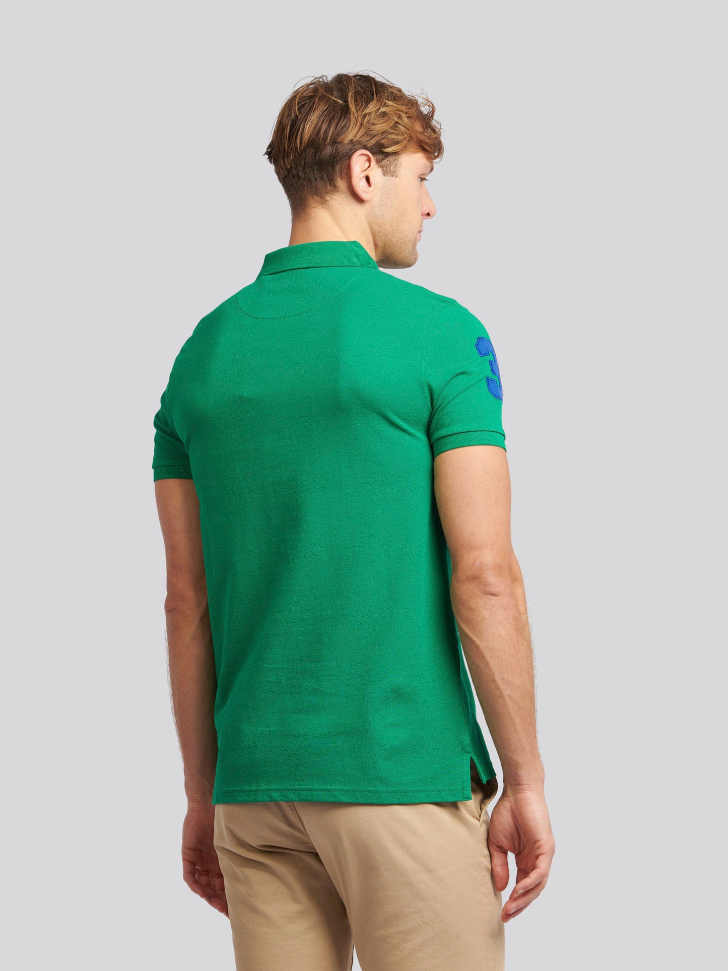 Mens Player 3 Polo Shirt in Lush Meadow