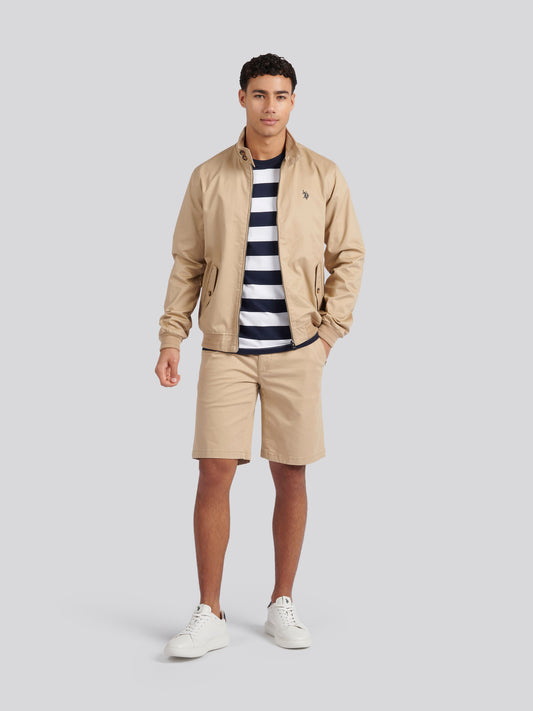 Mens Classic Stripe T-Shirt in Dark Sapphire Navy