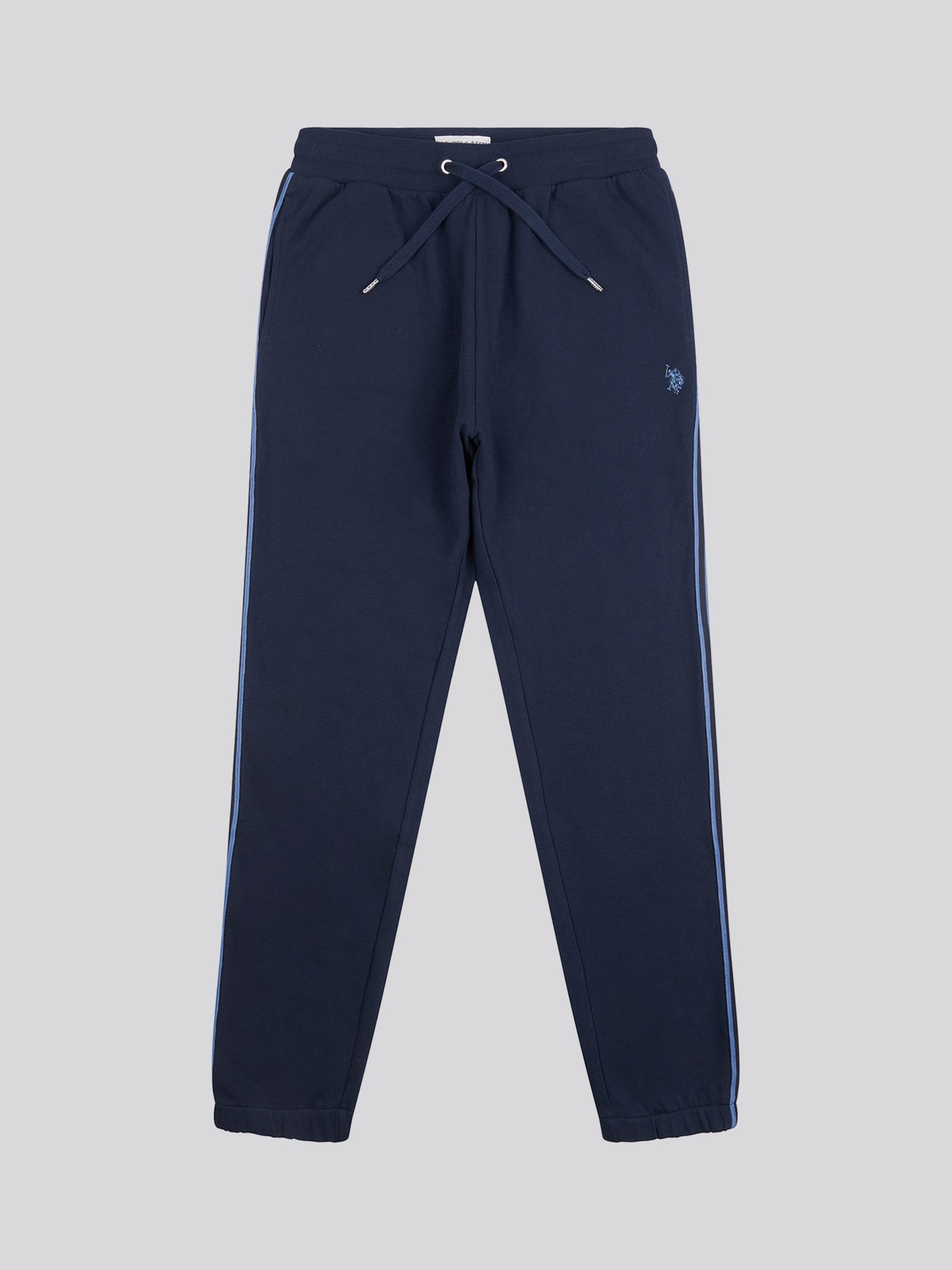 Mens Classic Fit Taped Joggers in Dark Sapphire Navy