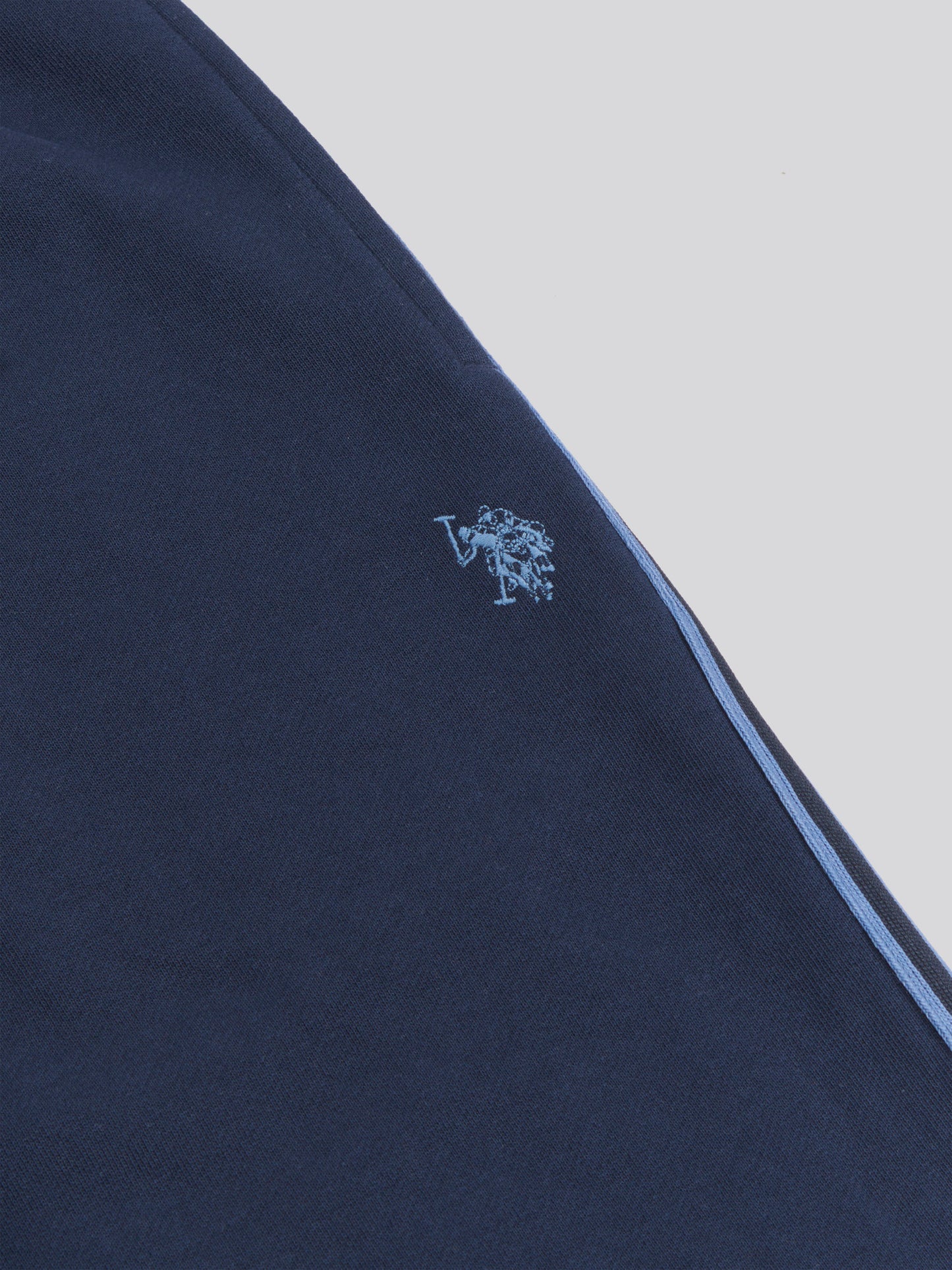 Mens Classic Fit Taped Joggers in Dark Sapphire Navy