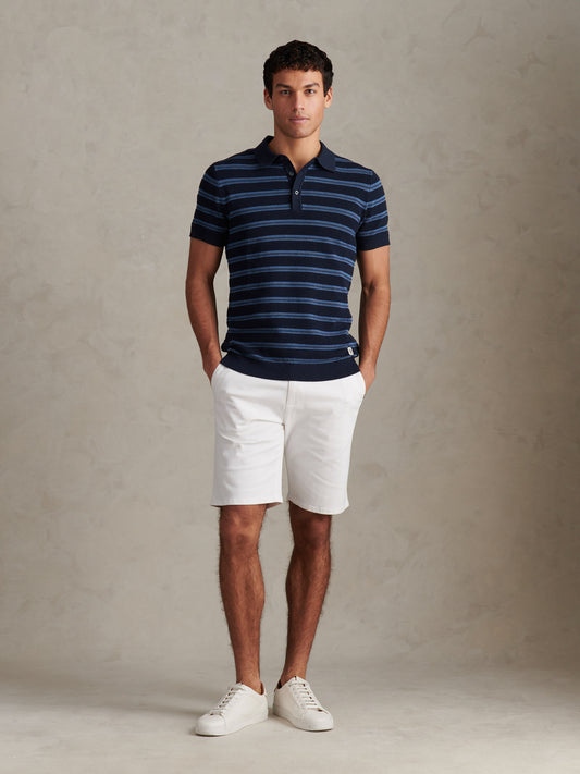 Mens Classic Chinos Shorts in Bright White