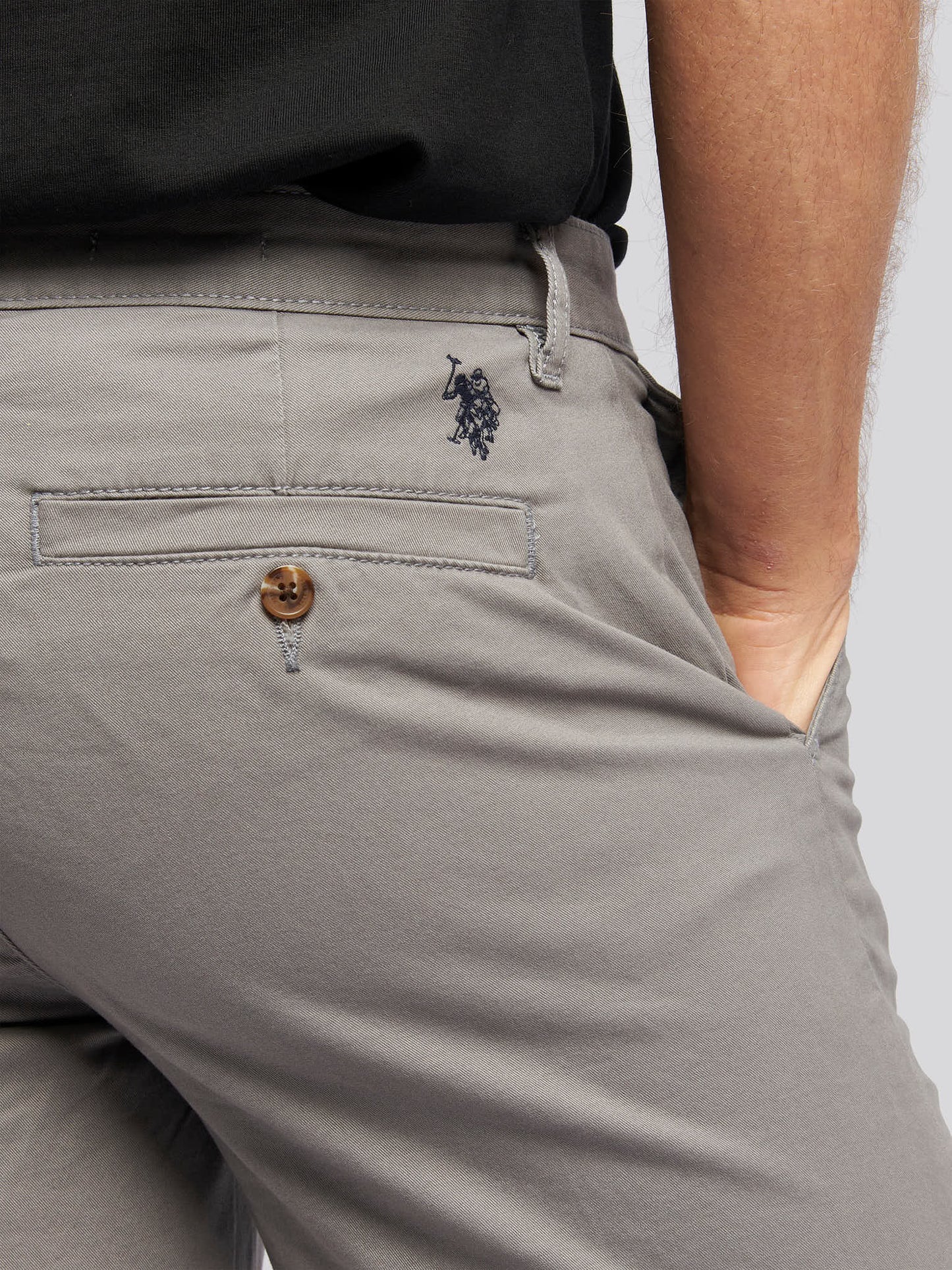 Mens Classic Chinos Shorts in December Sky