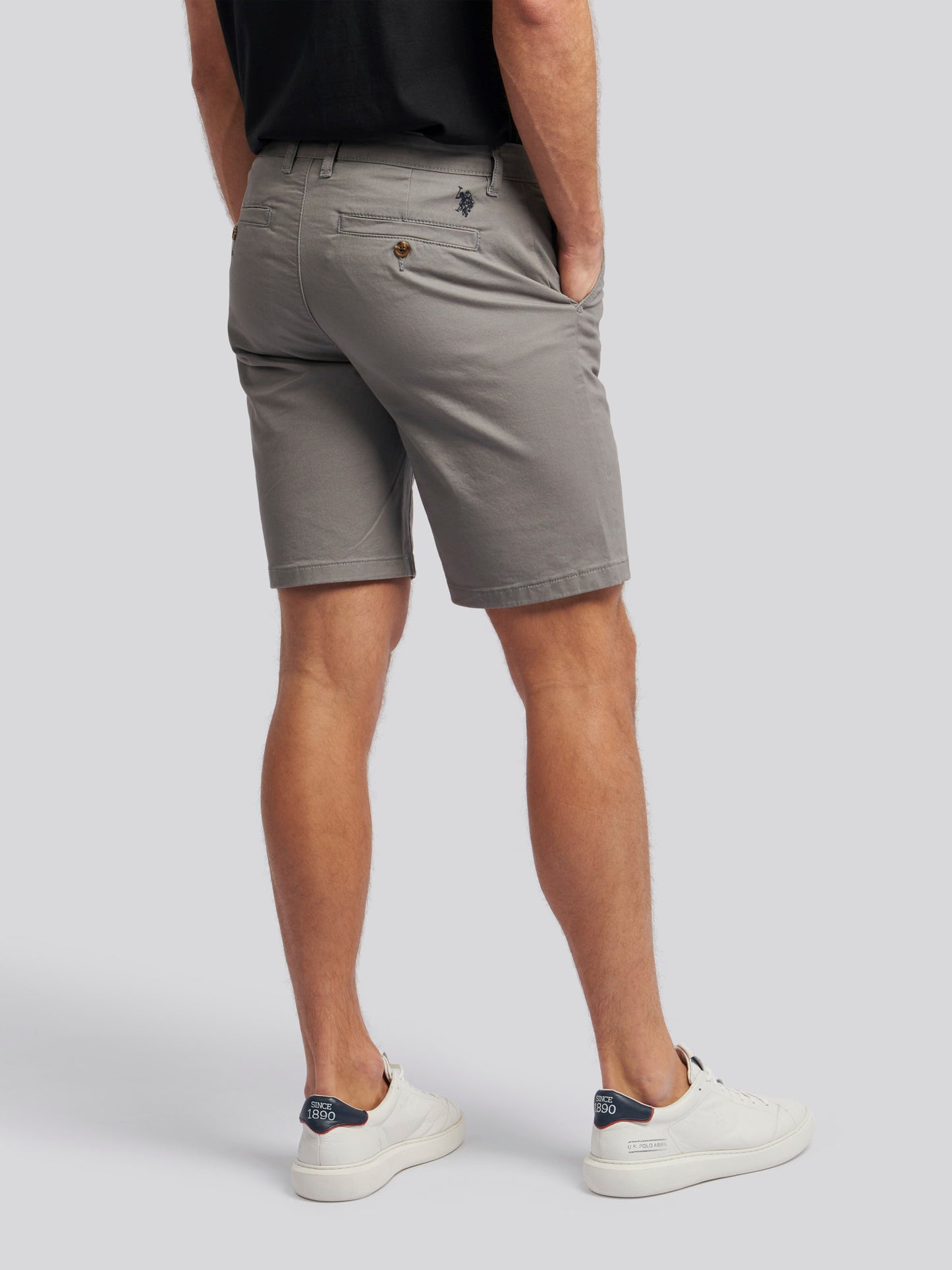Mens Classic Chinos Shorts in December Sky