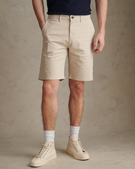 Mens Classic Chinos Shorts Beige