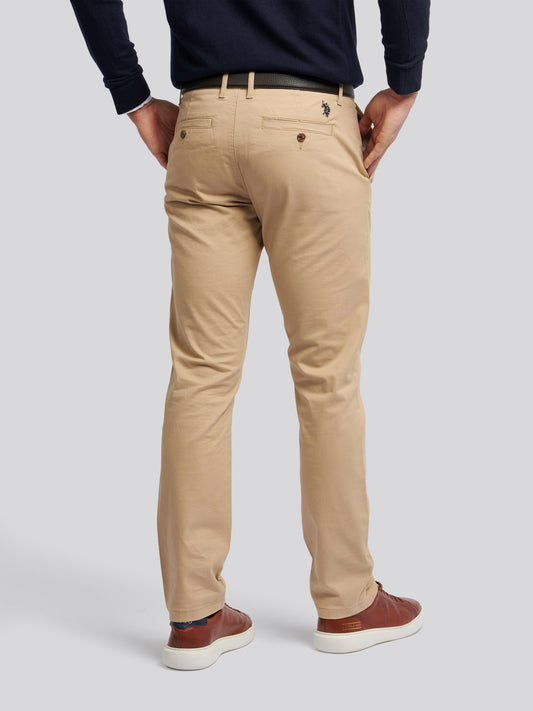 Mens Classic Chinos in Cornstalk