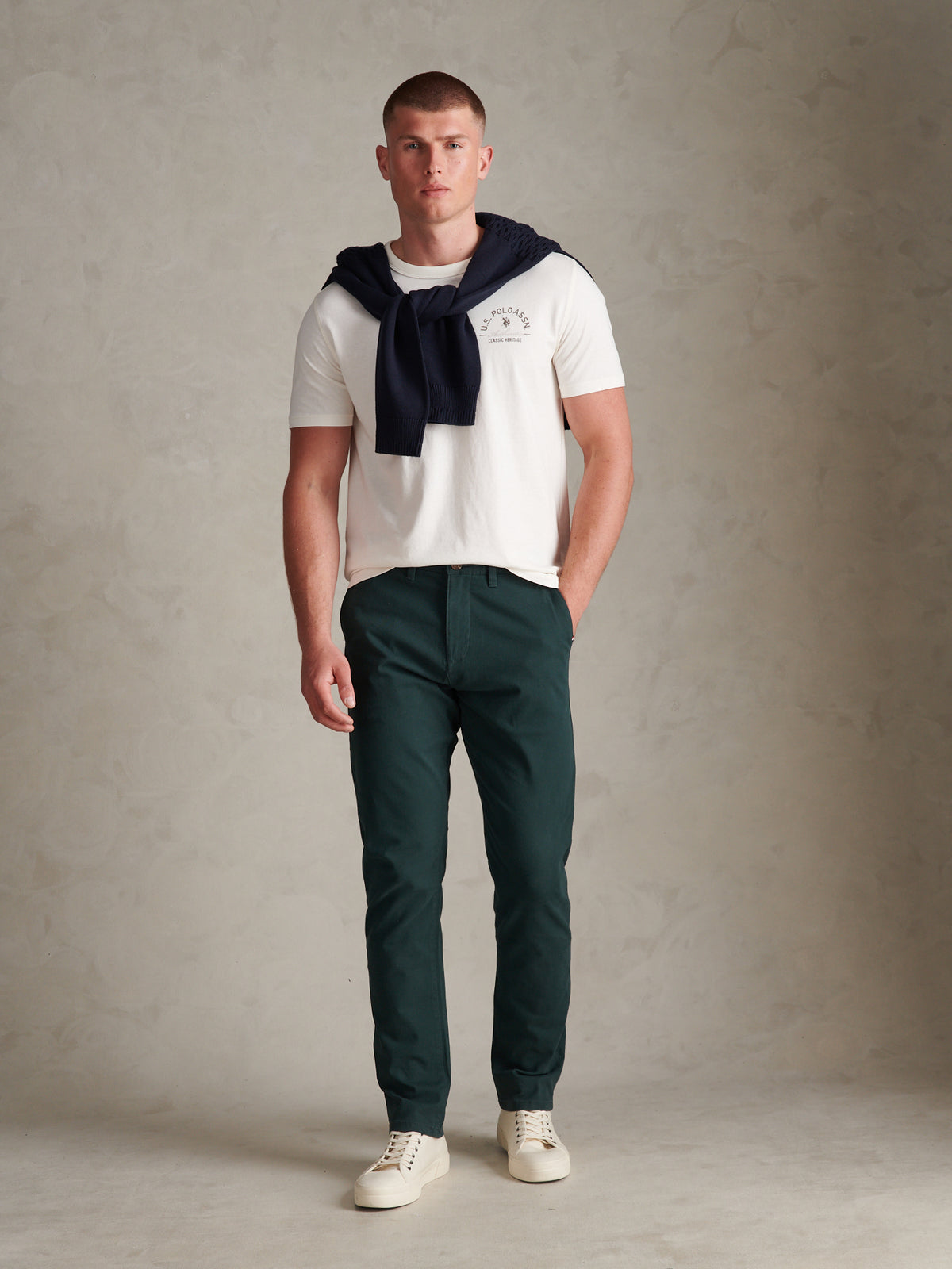 Mens Classic Chinos Green Gables