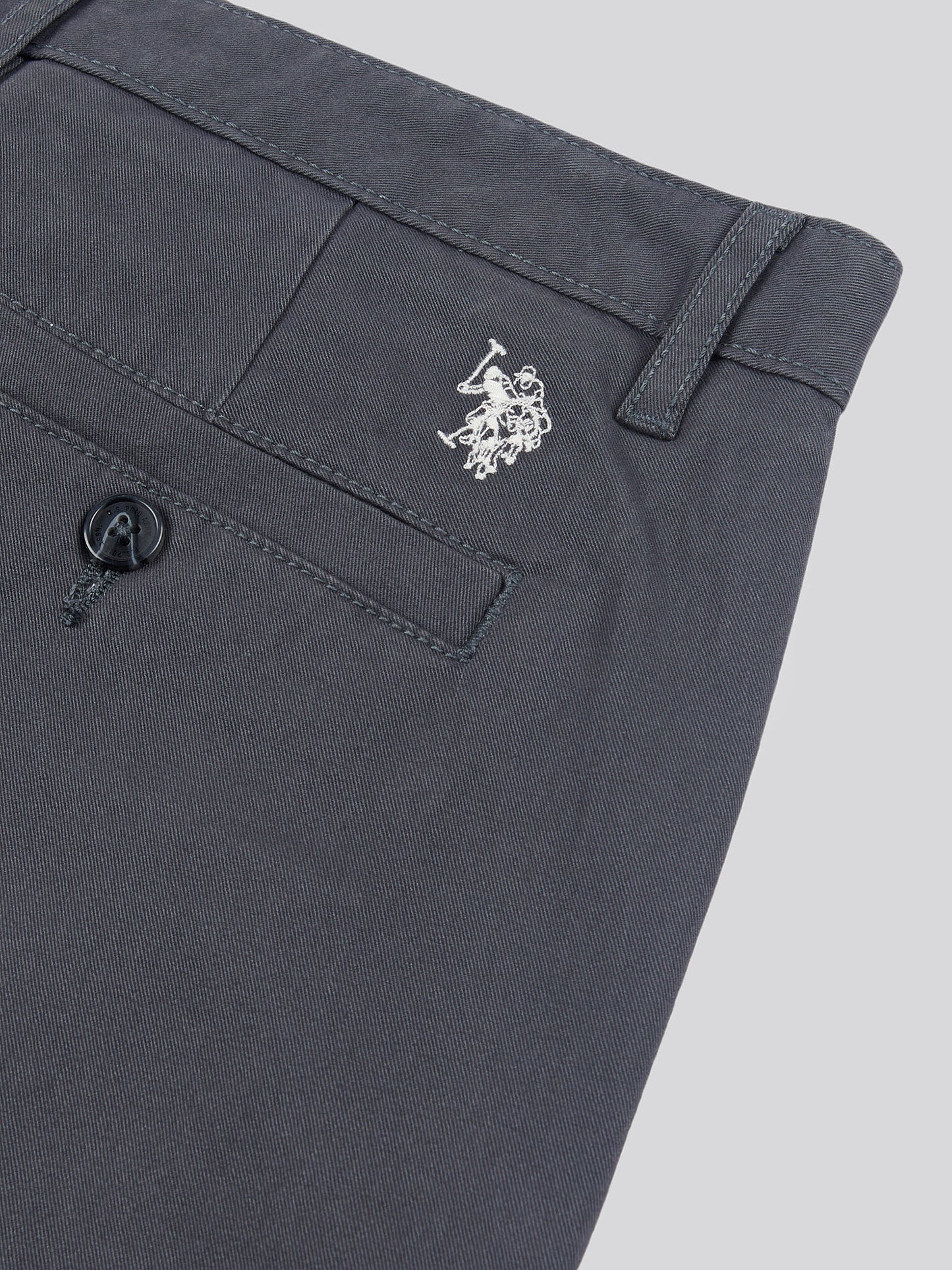 Mens Classic Chinos in Ebony