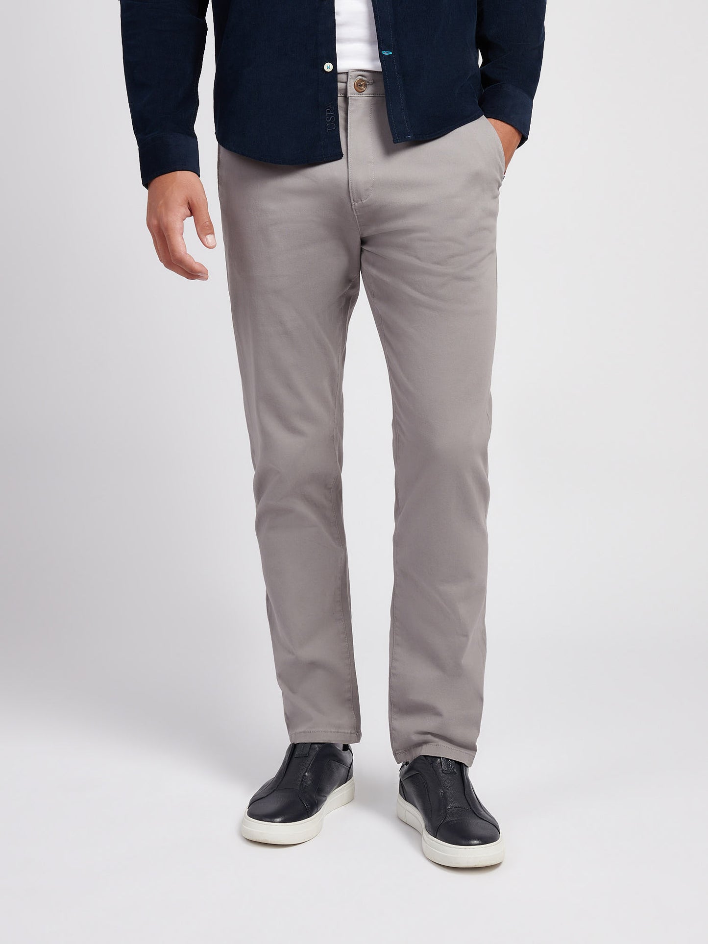 Mens Classic Chinos in December Sky