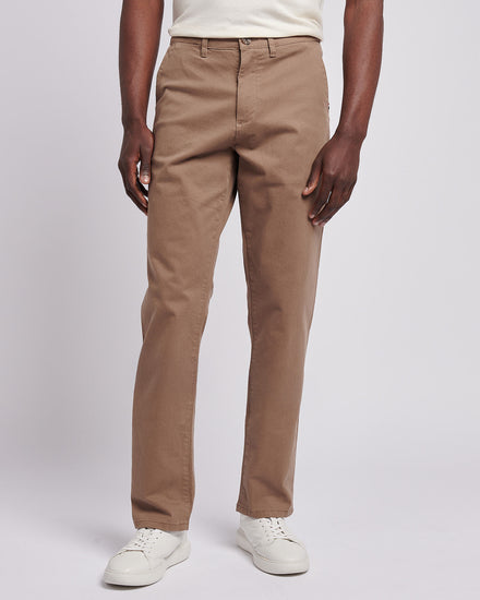 Mens Classic Chinos in Shitake