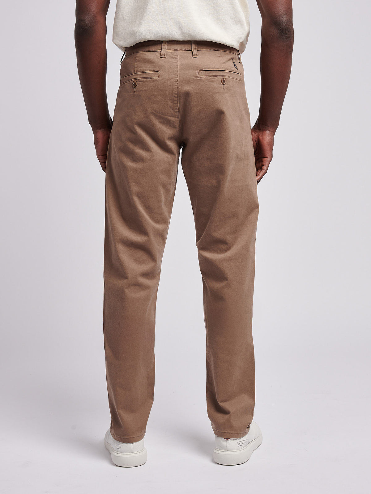 Mens Classic Chinos Shitake