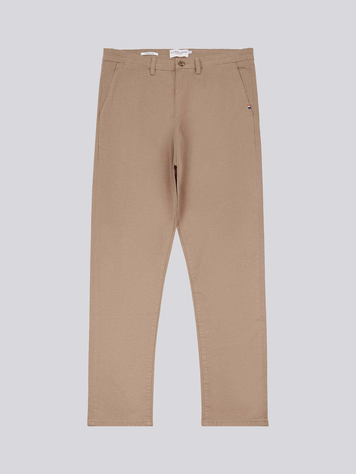 Mens Classic Chinos Shitake